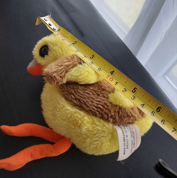 Wild Republic Baby Mallard Duckling 6in Brown/Yellow 2016 - Picture 7 of 7